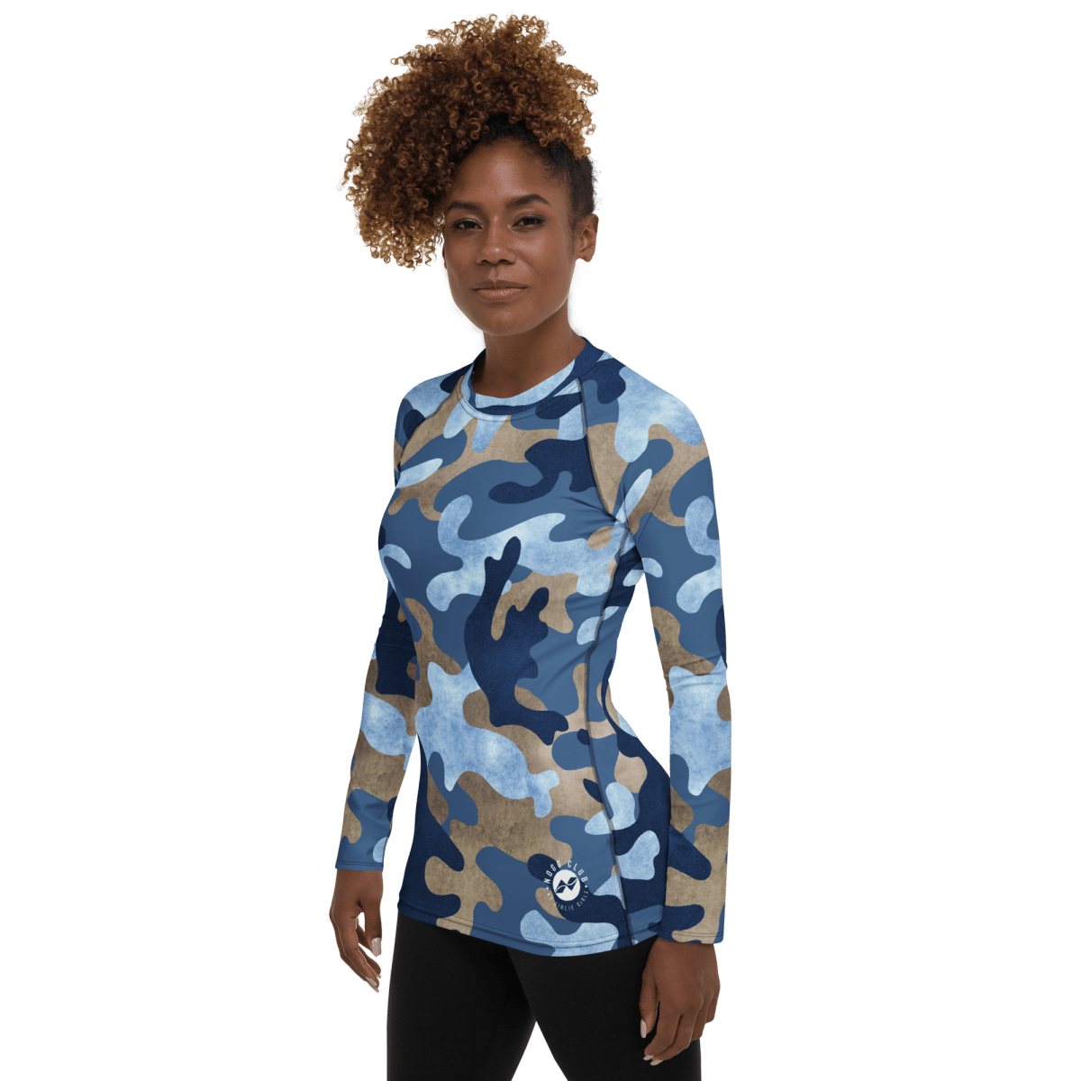 "Camo Blue Warrior Mode" - Women&