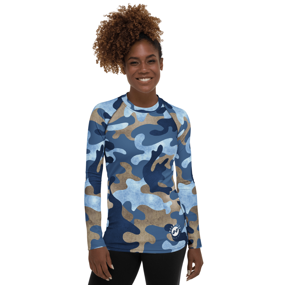 "Camo Blue Warrior Mode" - Women&
