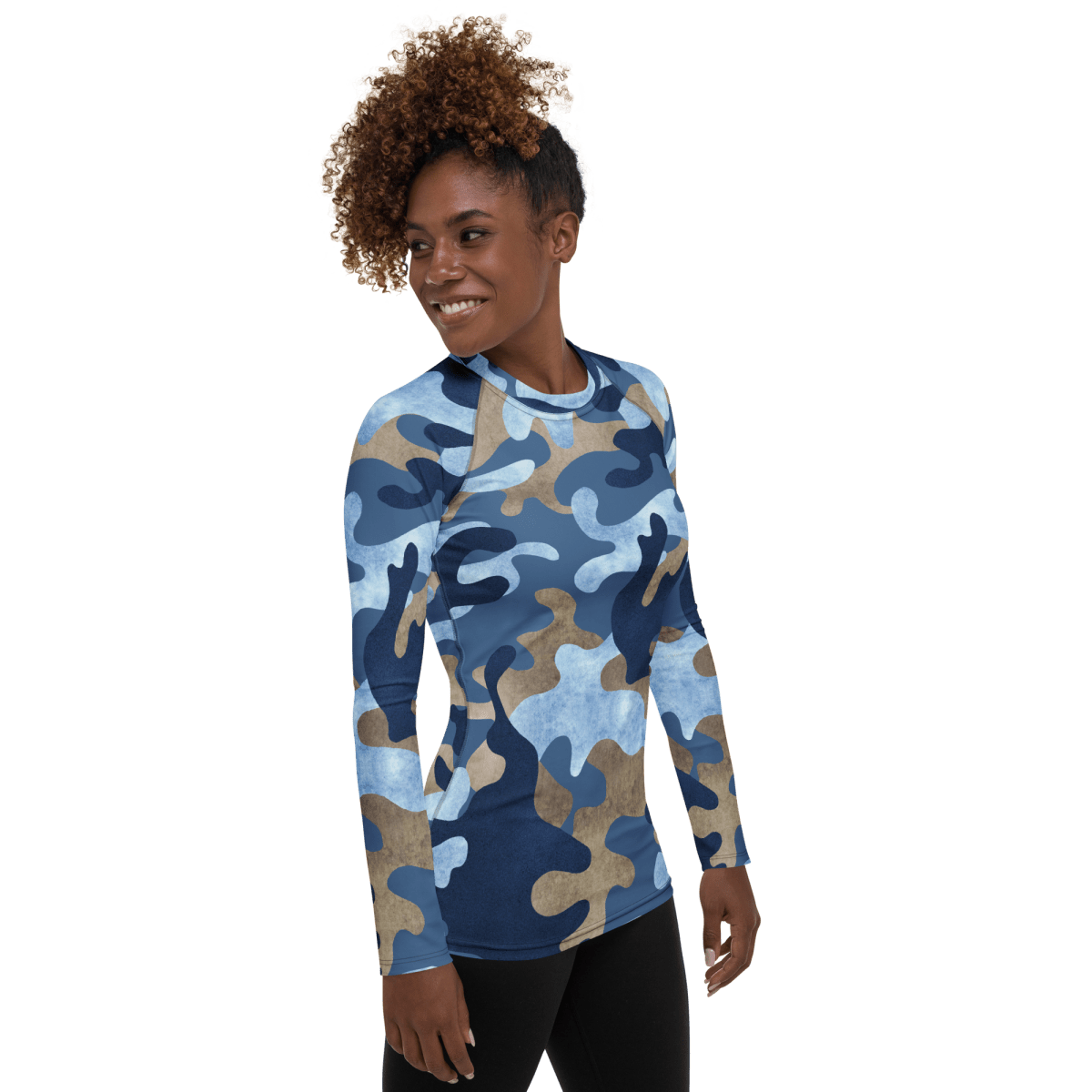 "Camo Blue Warrior Mode" - Women&