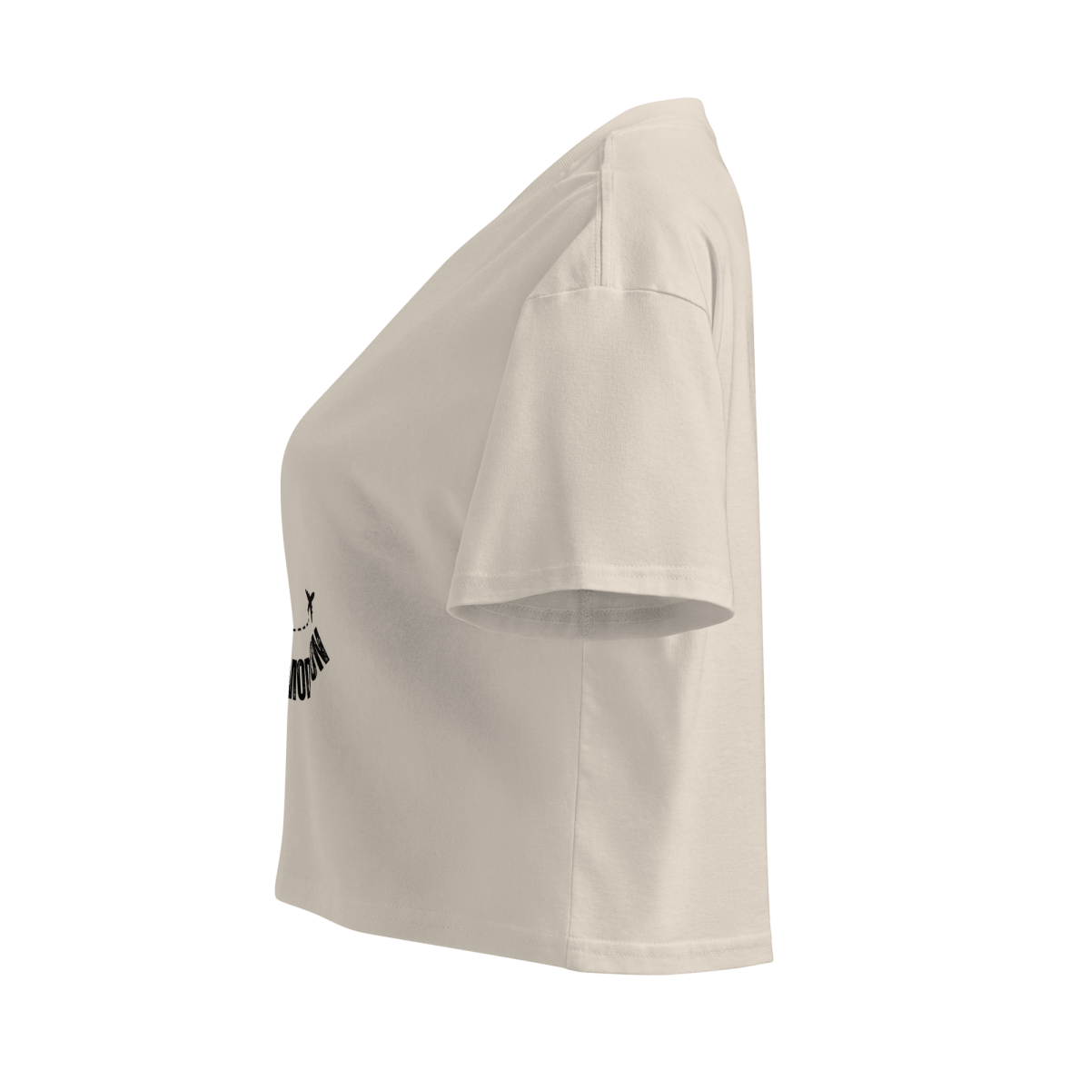 Flight Mode: ON - Women’s crop top - No Girlie Girls