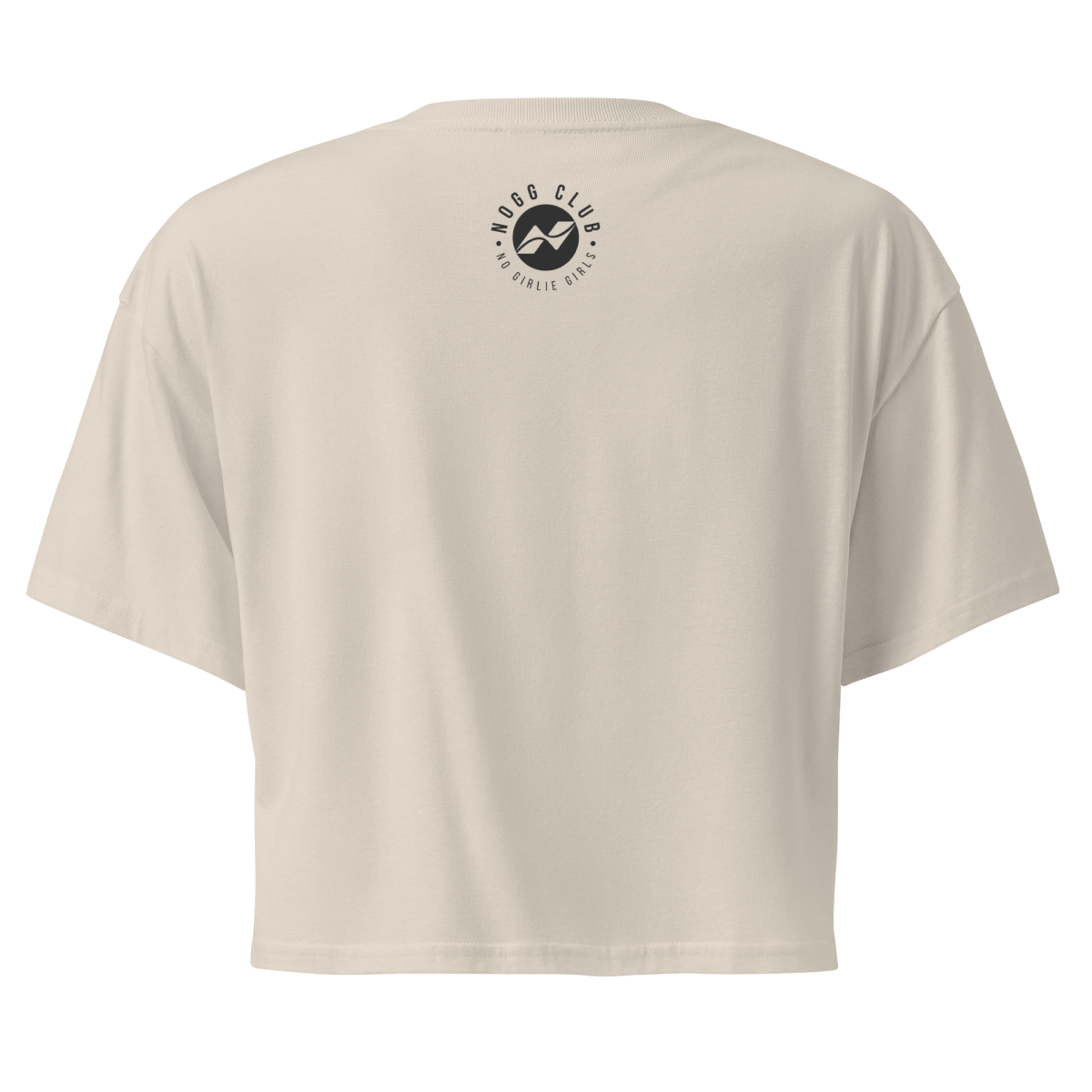 Flight Mode: ON - Women’s crop top - No Girlie Girls