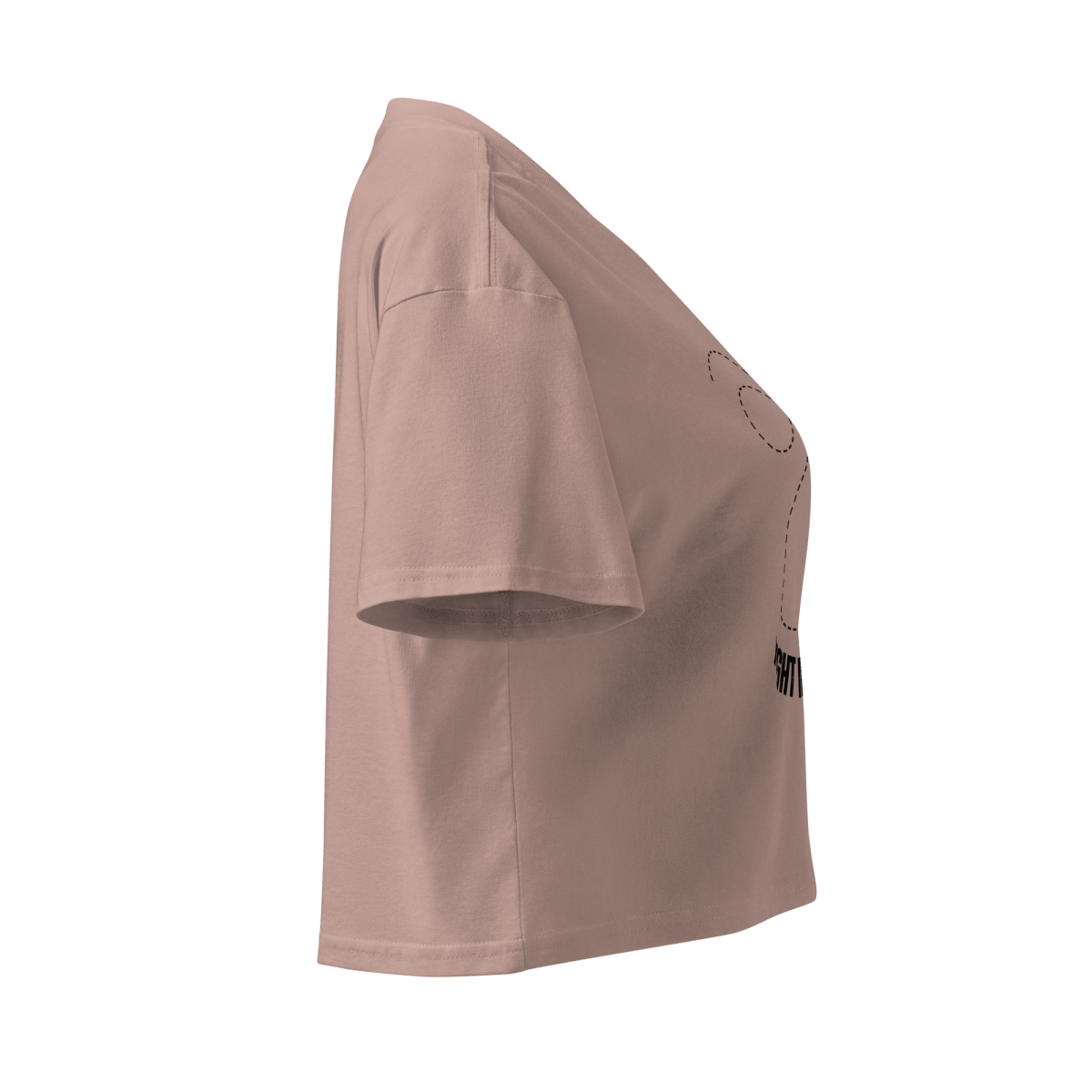 Flight Mode: ON - Women’s crop top - No Girlie Girls