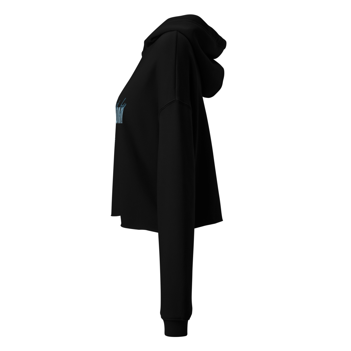 Fueled by Freedom - Crop Hoodie - No Girlie Girls