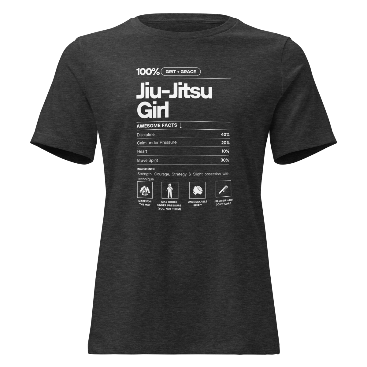 Jiu - Jitsu Girl Label Tee – NOGG Jiu - Jitsu Edition - No Girlie Girls