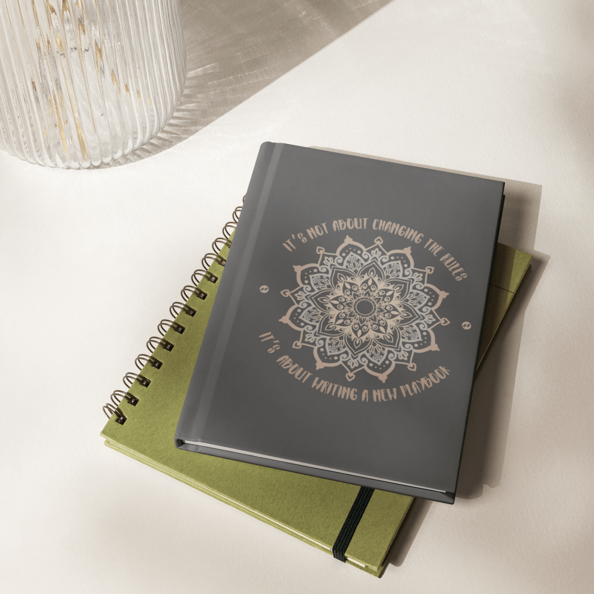 New Playbook - Hardcover journal matte - No Girlie Girls
