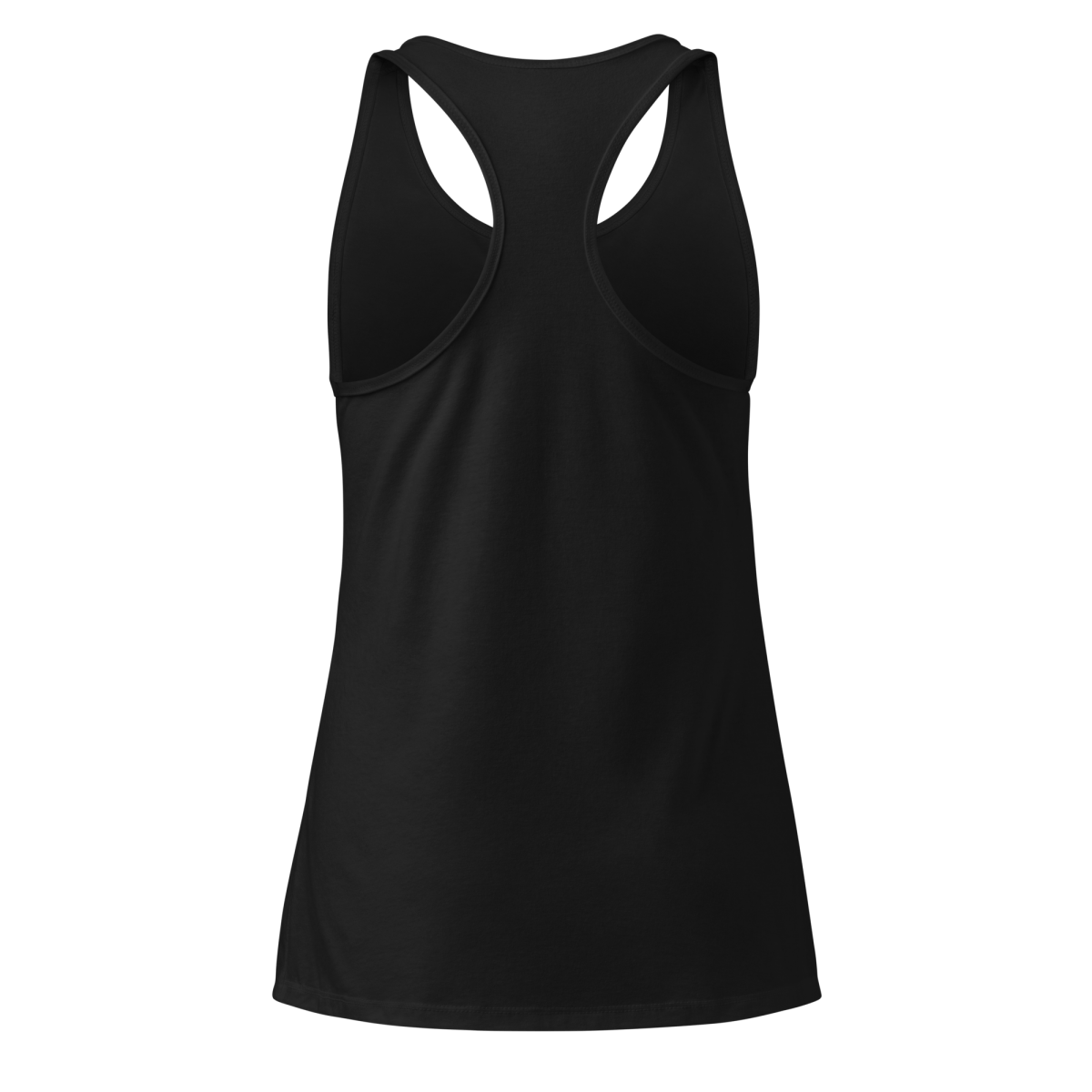 No Pink Just Power - Women’s fitted racerback tank top - No Girlie Girls