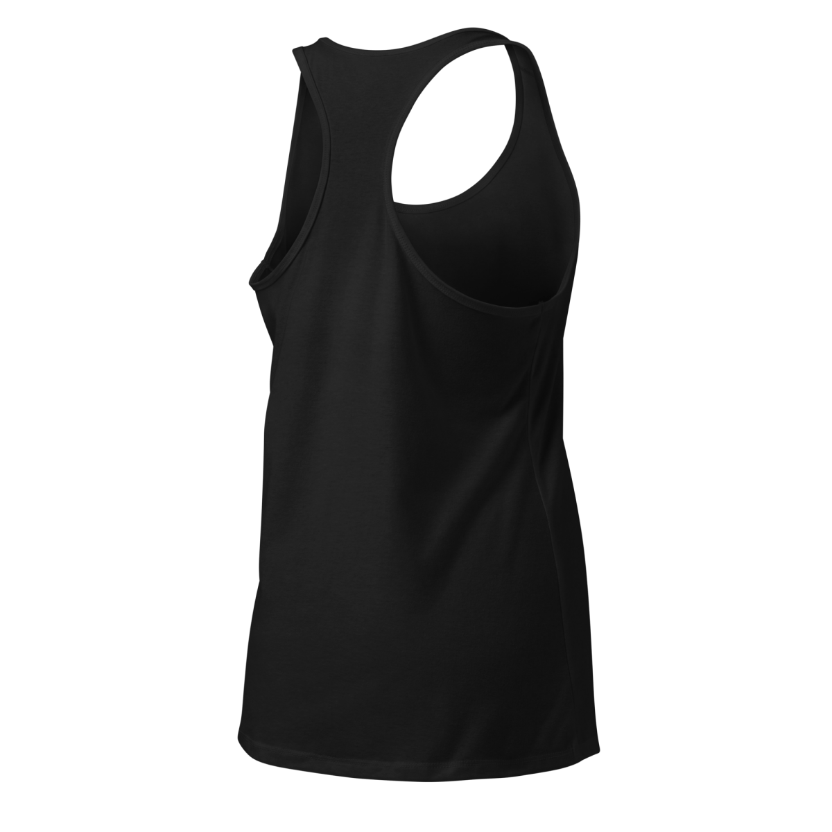 No Pink Just Power - Women’s fitted racerback tank top - No Girlie Girls