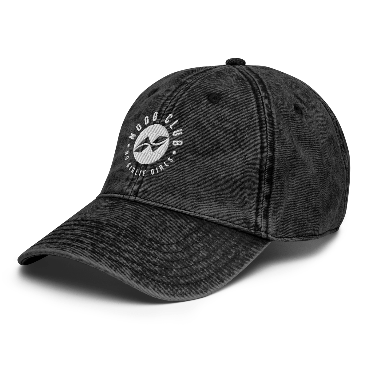 NOGG CLUB Vintage Cotton Twill Hat - No Girlie Girls