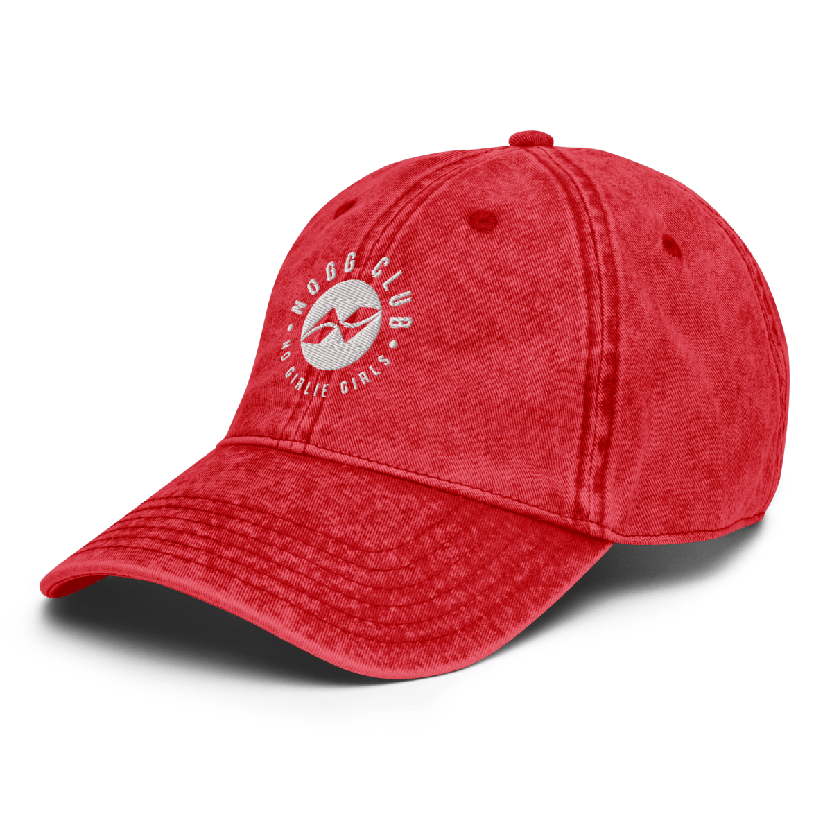 NOGG CLUB Vintage Cotton Twill Hat - No Girlie Girls