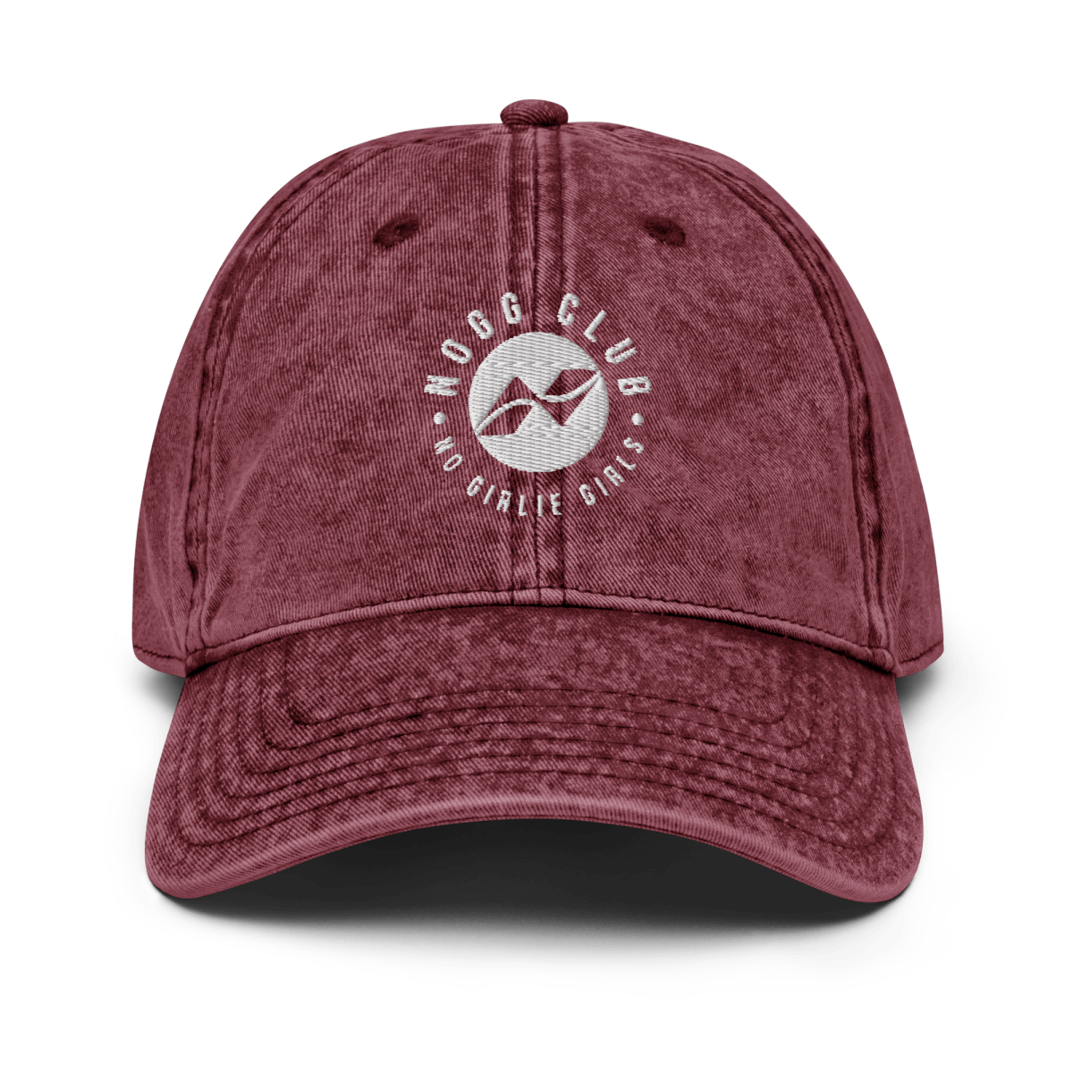 NOGG CLUB Vintage Cotton Twill Hat - No Girlie Girls