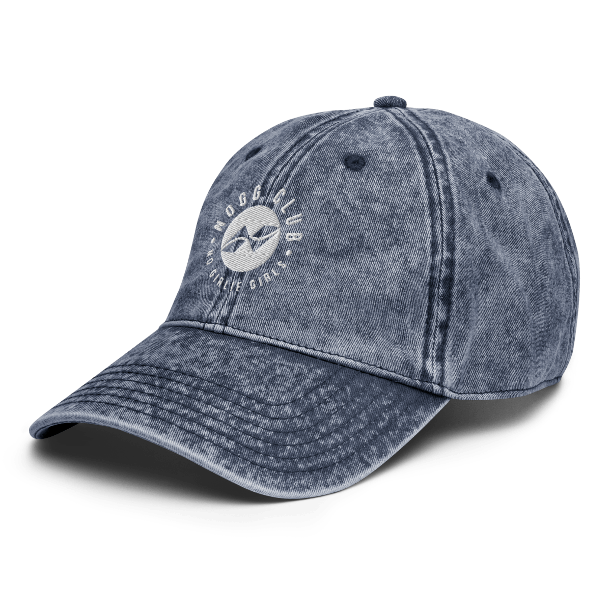 NOGG CLUB Vintage Cotton Twill Hat - No Girlie Girls