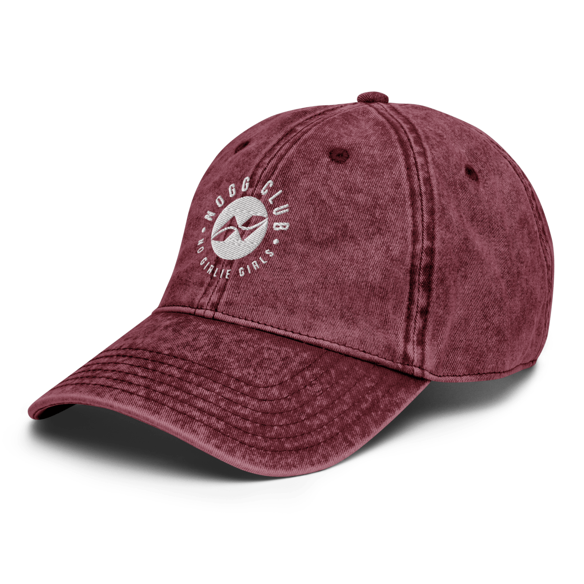 NOGG CLUB Vintage Cotton Twill Hat - No Girlie Girls