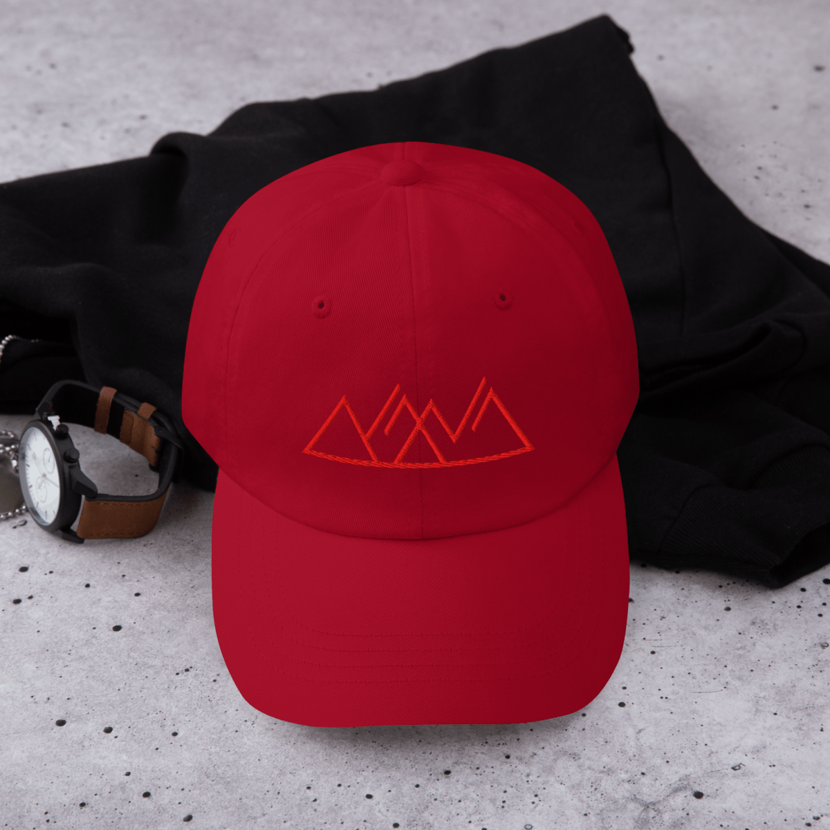 NOGG Mountain Cap – Red Fire Edition - No Girlie Girls