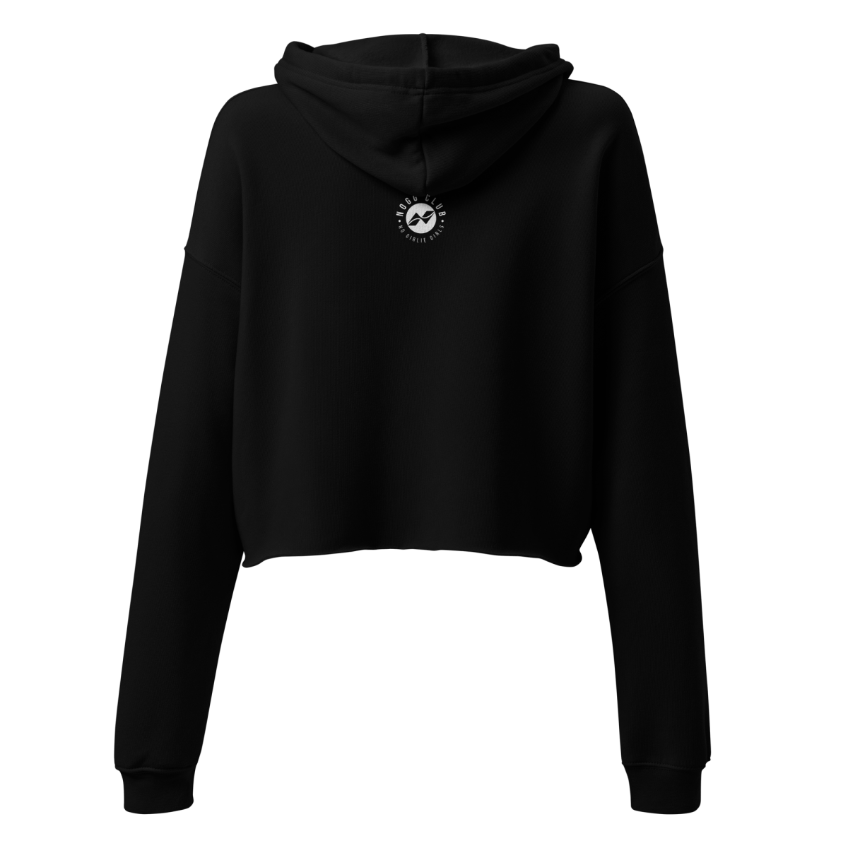 "Raised by Waves" Cropped Hoodie - No Girlie Girls