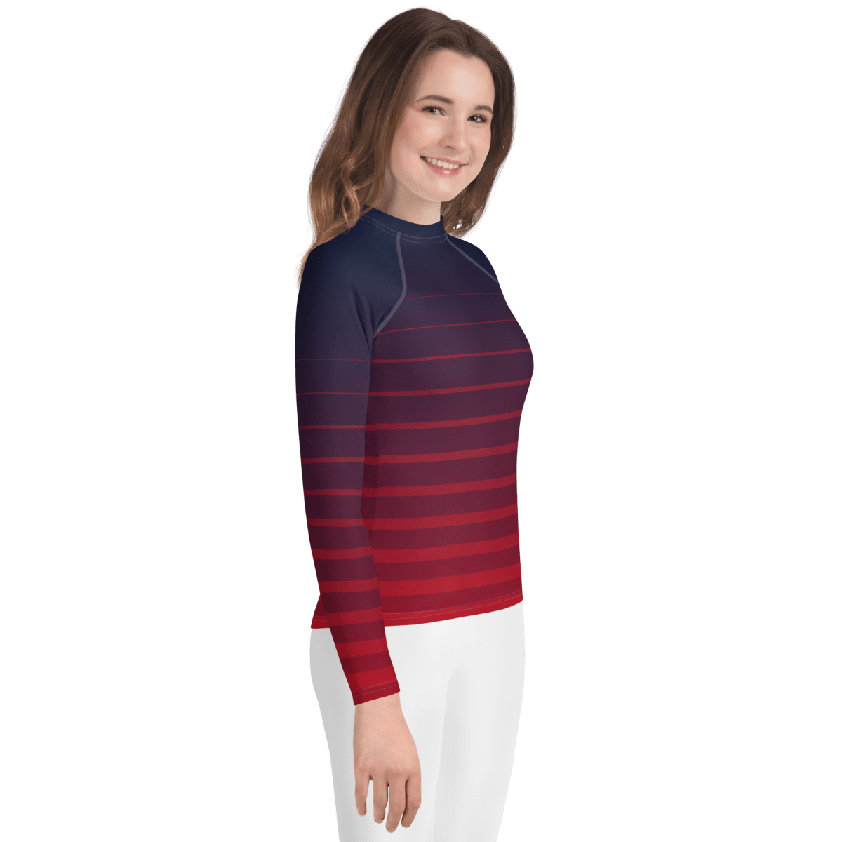 "Red & Blue NOGG" - Youth Rash Guard - No Girlie Girls
