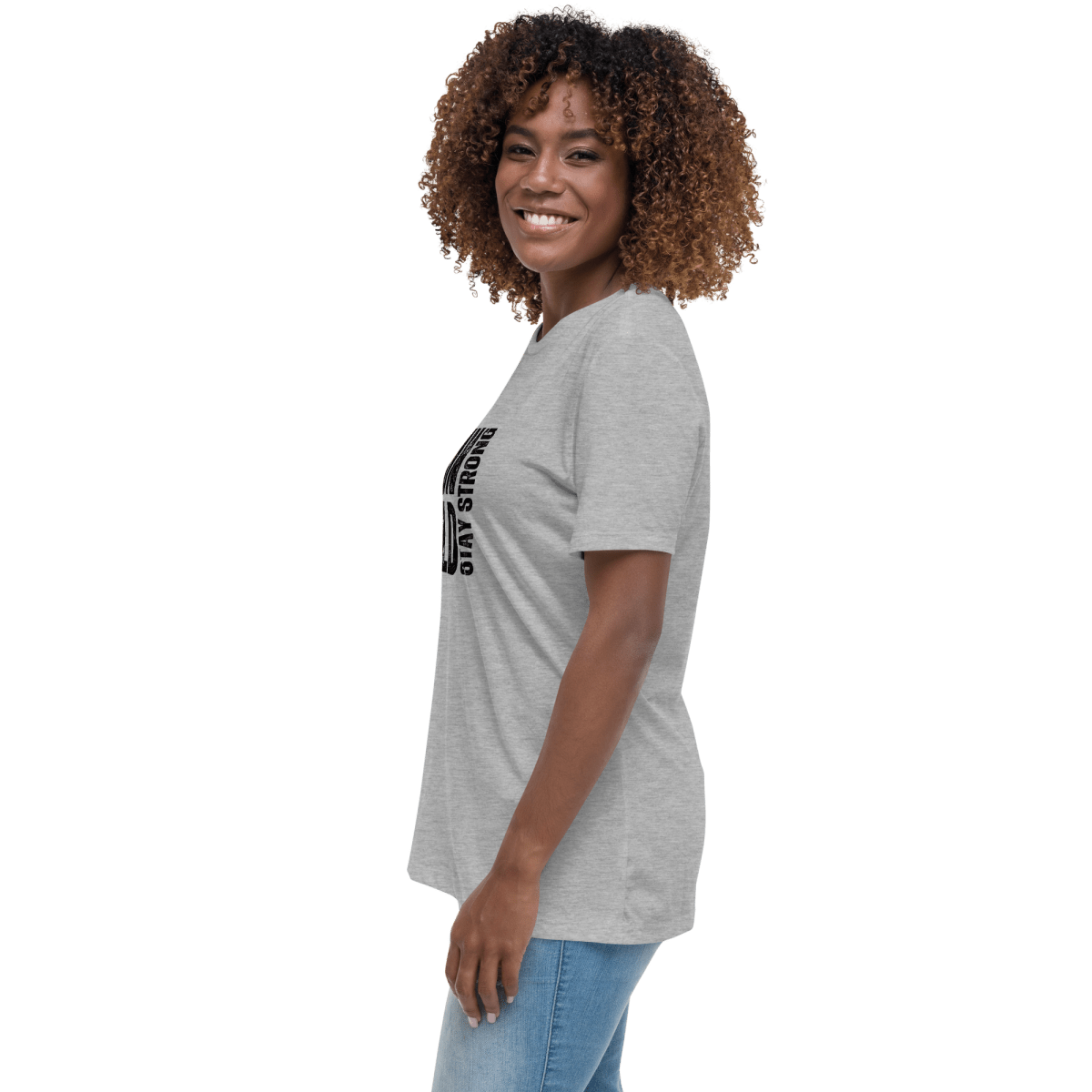 Run Wild. Stay Strong - Relax Tee - No Girlie Girls