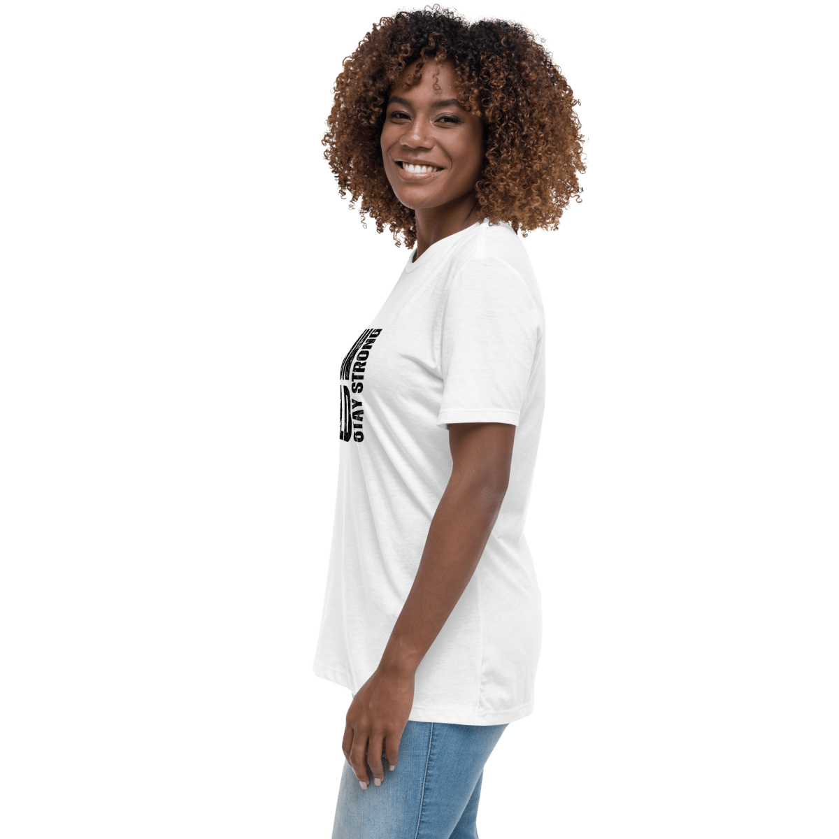 Run Wild. Stay Strong - Relax Tee - No Girlie Girls