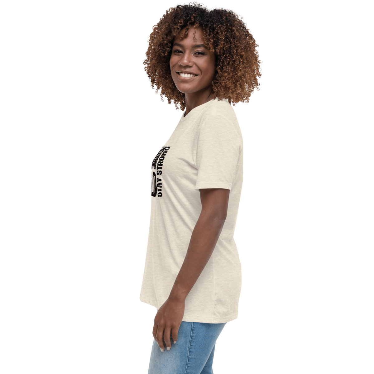 Run Wild. Stay Strong - Relax Tee - No Girlie Girls