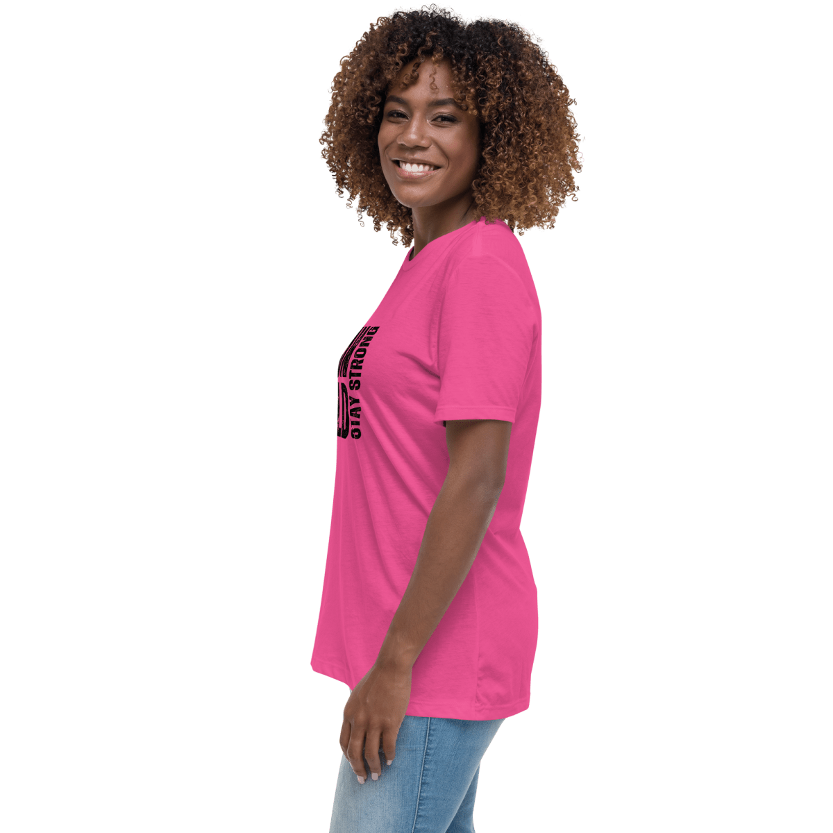 Run Wild. Stay Strong - Relax Tee - No Girlie Girls
