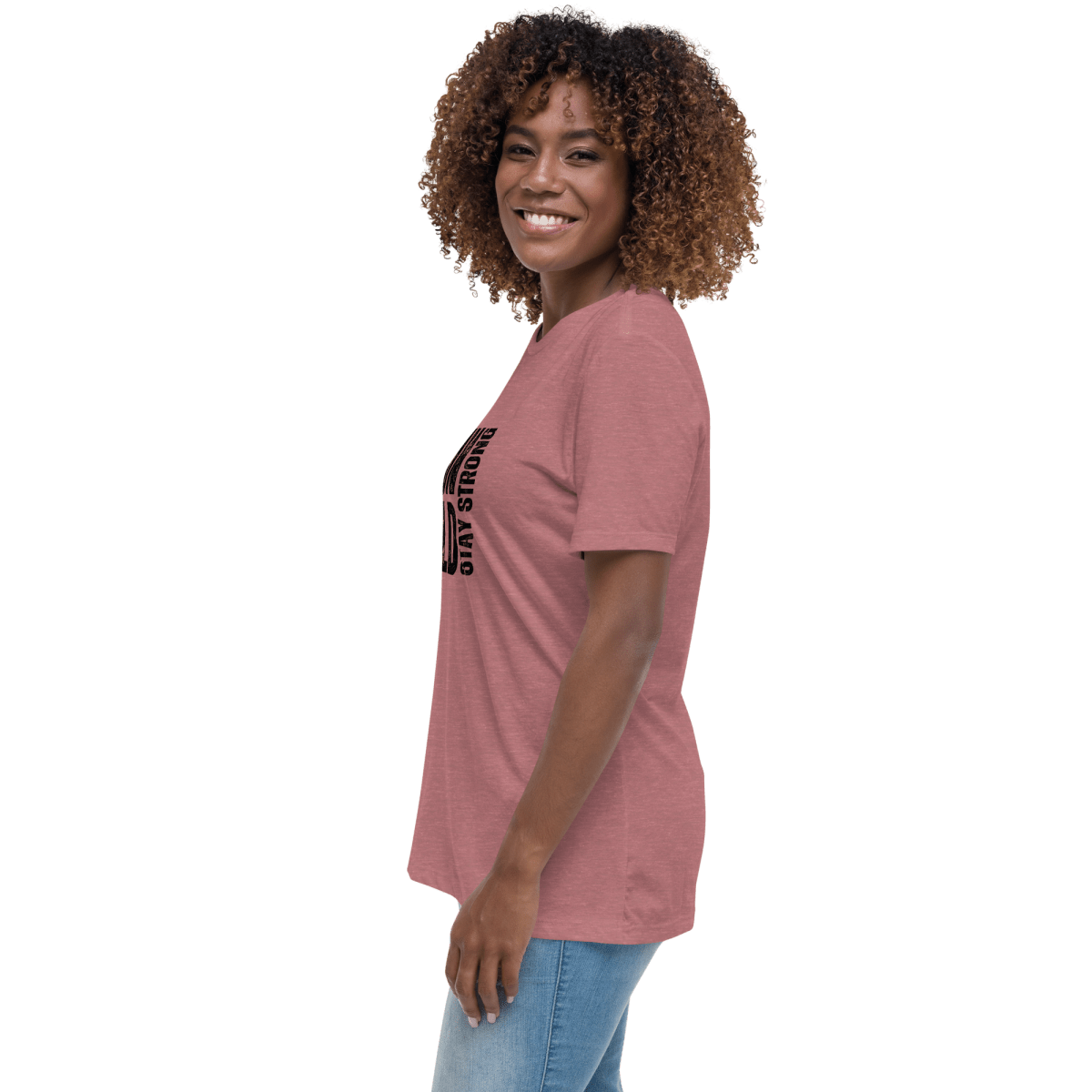 Run Wild. Stay Strong - Relax Tee - No Girlie Girls