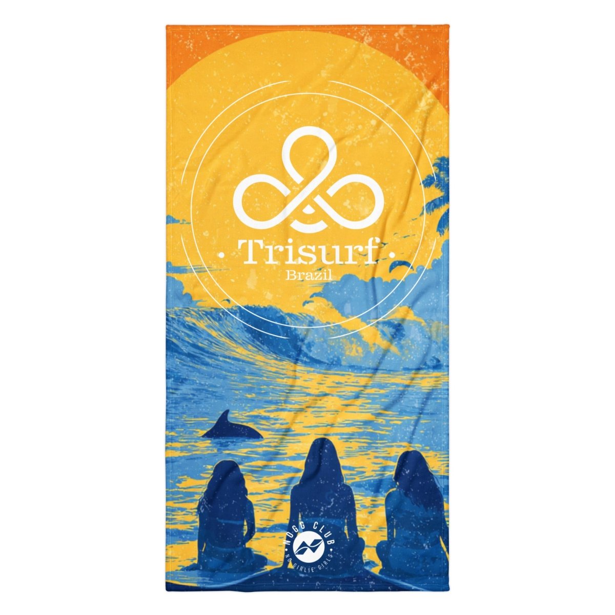 Beach Towel - Trisurf Brazil - Dolphin - No Girlie Girls