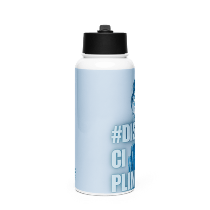 Discipline Edition - Stainless steel water bottle with a straw lid - No Girlie Girls