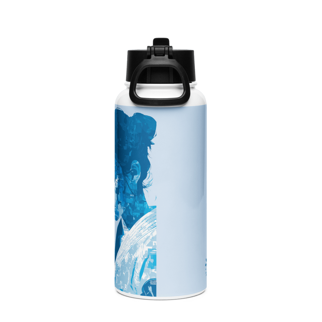 Discipline Edition - Stainless steel water bottle with a straw lid - No Girlie Girls