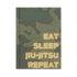 Eat. Sleep. Jiu - jitsu. Repeat - Hardcover journal matte - No Girlie Girls