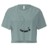 Flight Mode: ON - Women’s crop top - No Girlie Girls