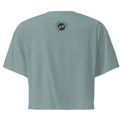 Flight Mode: ON - Women’s crop top - No Girlie Girls
