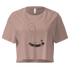 Flight Mode: ON - Women’s crop top - No Girlie Girls
