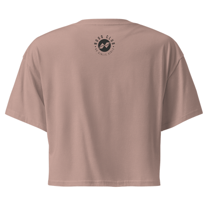 Flight Mode: ON - Women’s crop top - No Girlie Girls