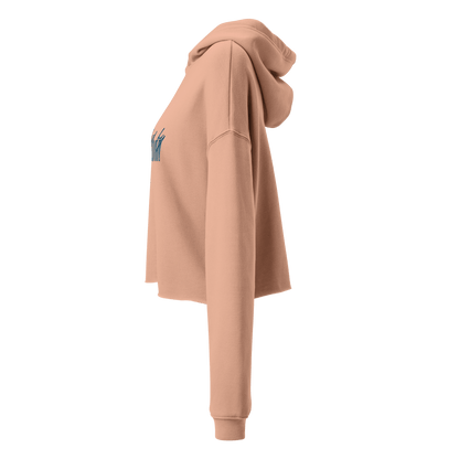 Fueled by Freedom - Crop Hoodie - No Girlie Girls