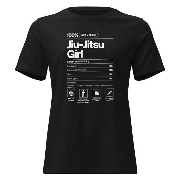 Jiu - Jitsu Girl Label Tee – NOGG Jiu - Jitsu Edition - No Girlie Girls