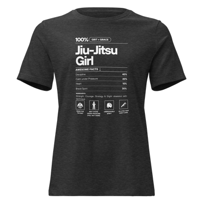 Jiu - Jitsu Girl Label Tee – NOGG Jiu - Jitsu Edition - No Girlie Girls