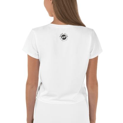 Jiu - Jitsu Hair Don’t Care Crop Tee – NOGG Jiu - Jitsu Series - No Girlie Girls