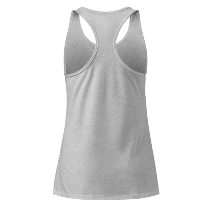 No Pink Just Power - Women’s fitted racerback tank top - No Girlie Girls