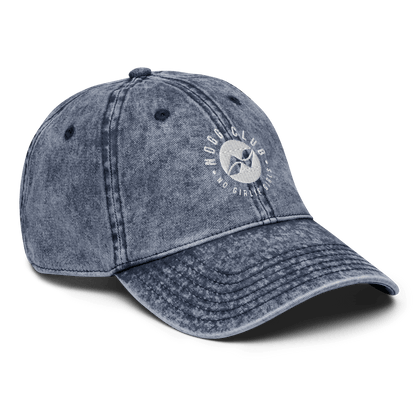NOGG CLUB Vintage Cotton Twill Hat - No Girlie Girls