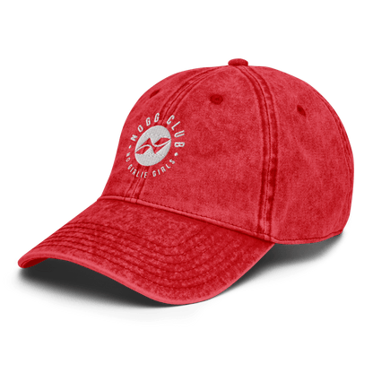 NOGG CLUB Vintage Cotton Twill Hat - No Girlie Girls