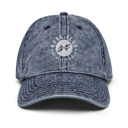 NOGG CLUB Vintage Cotton Twill Hat - No Girlie Girls