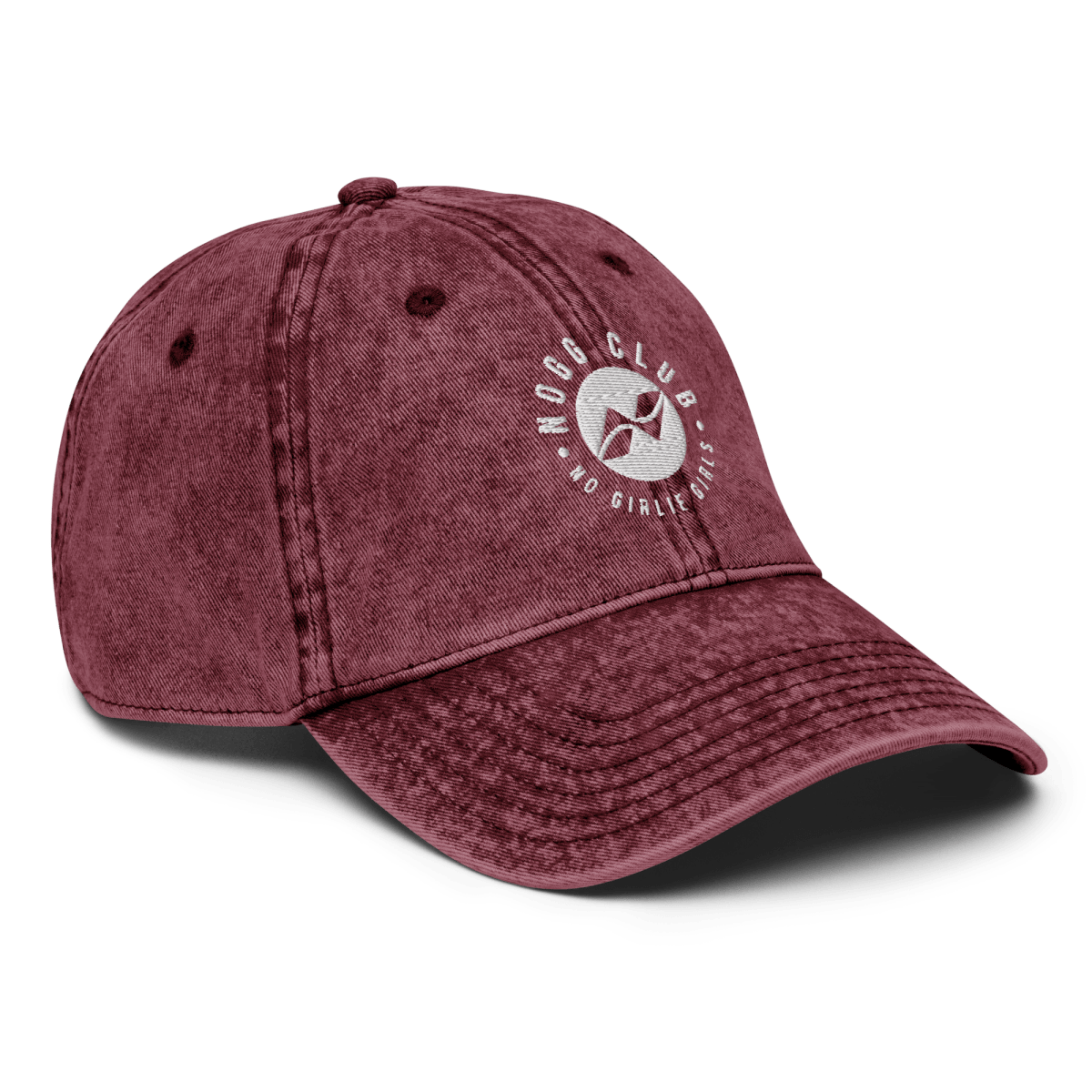 NOGG CLUB Vintage Cotton Twill Hat - No Girlie Girls