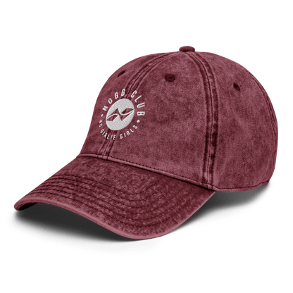 NOGG CLUB Vintage Cotton Twill Hat - No Girlie Girls