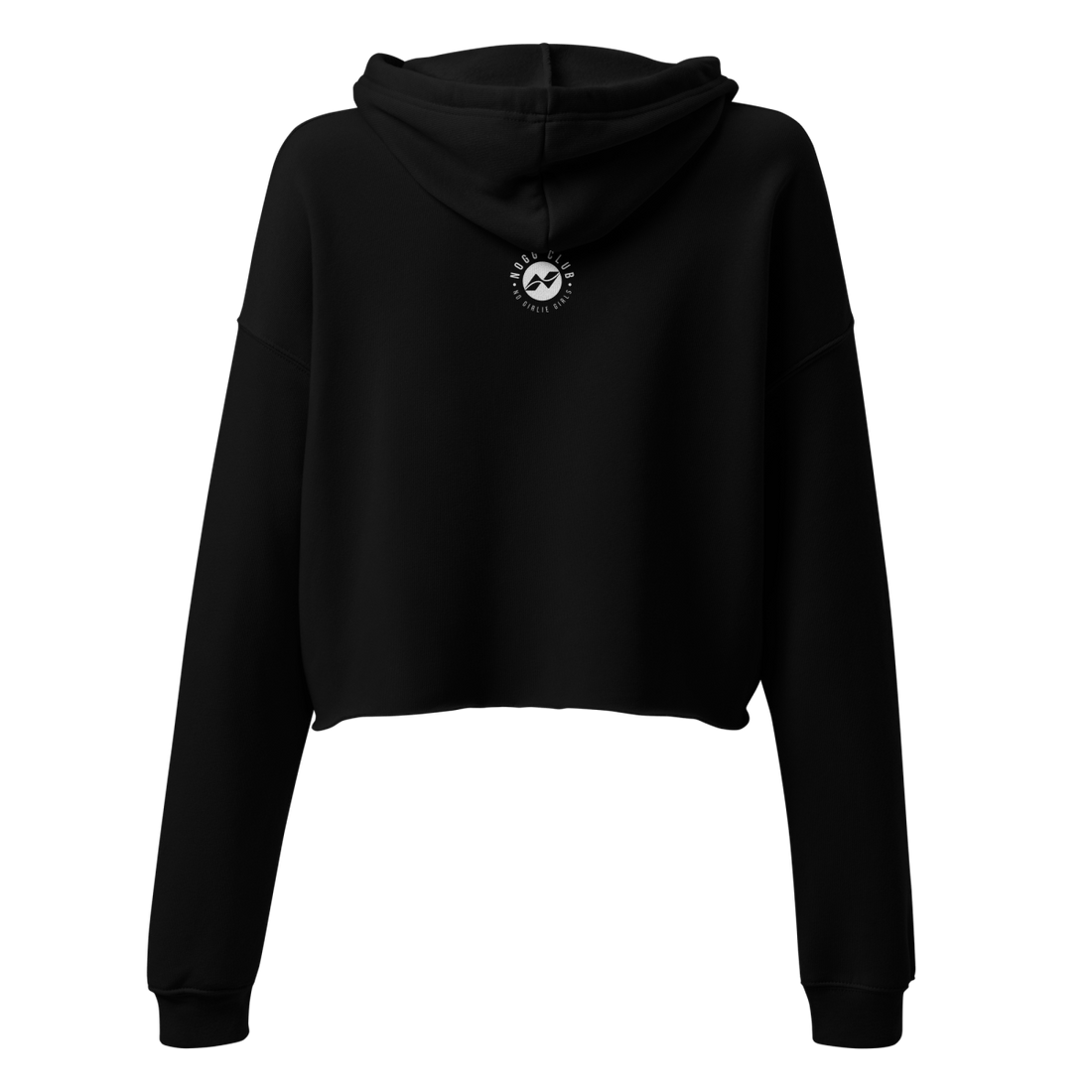 &quot;Raised by Waves&quot; Cropped Hoodie - No Girlie Girls