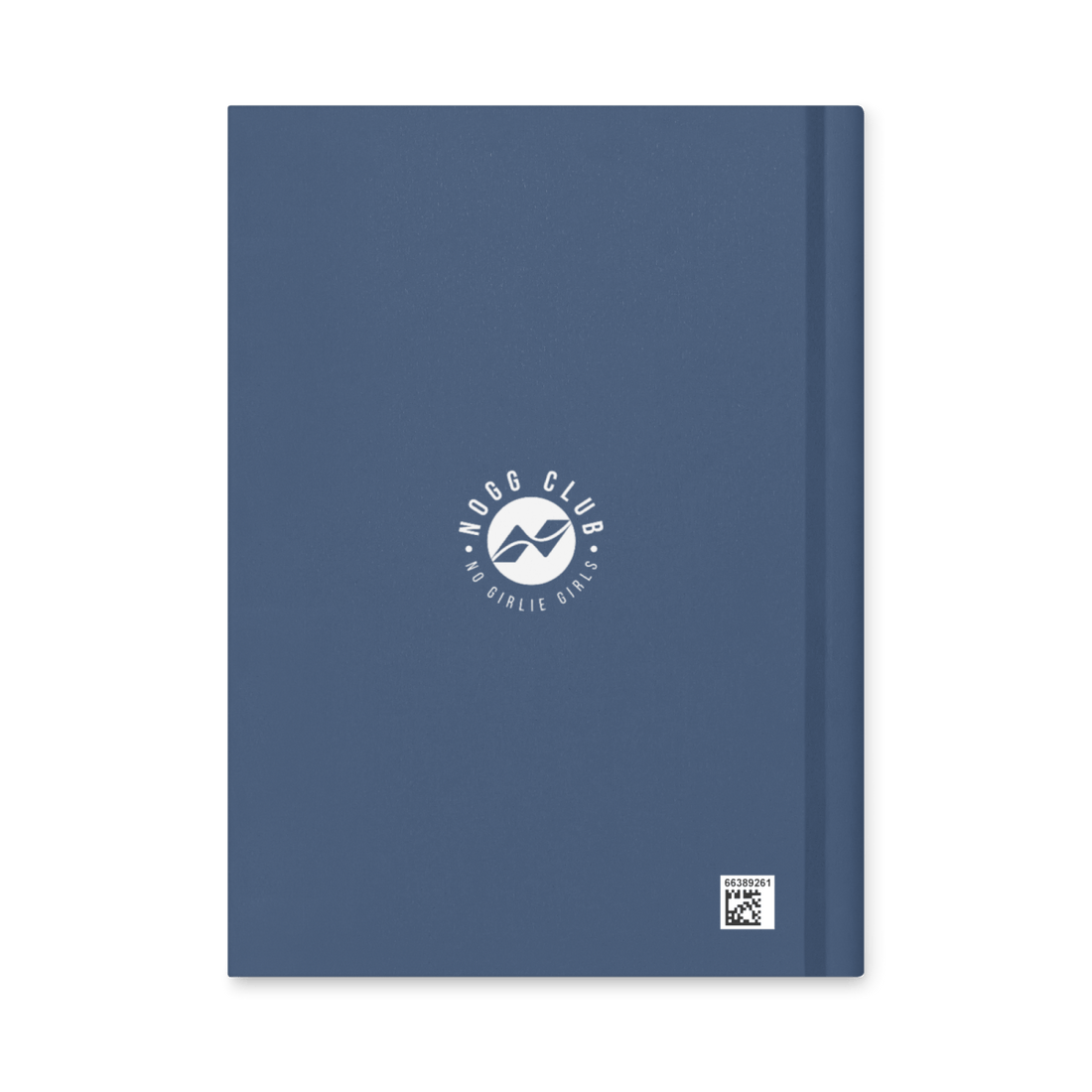 &quot;Raised by Waves&quot; Hardcover Journal - No Girlie Girls