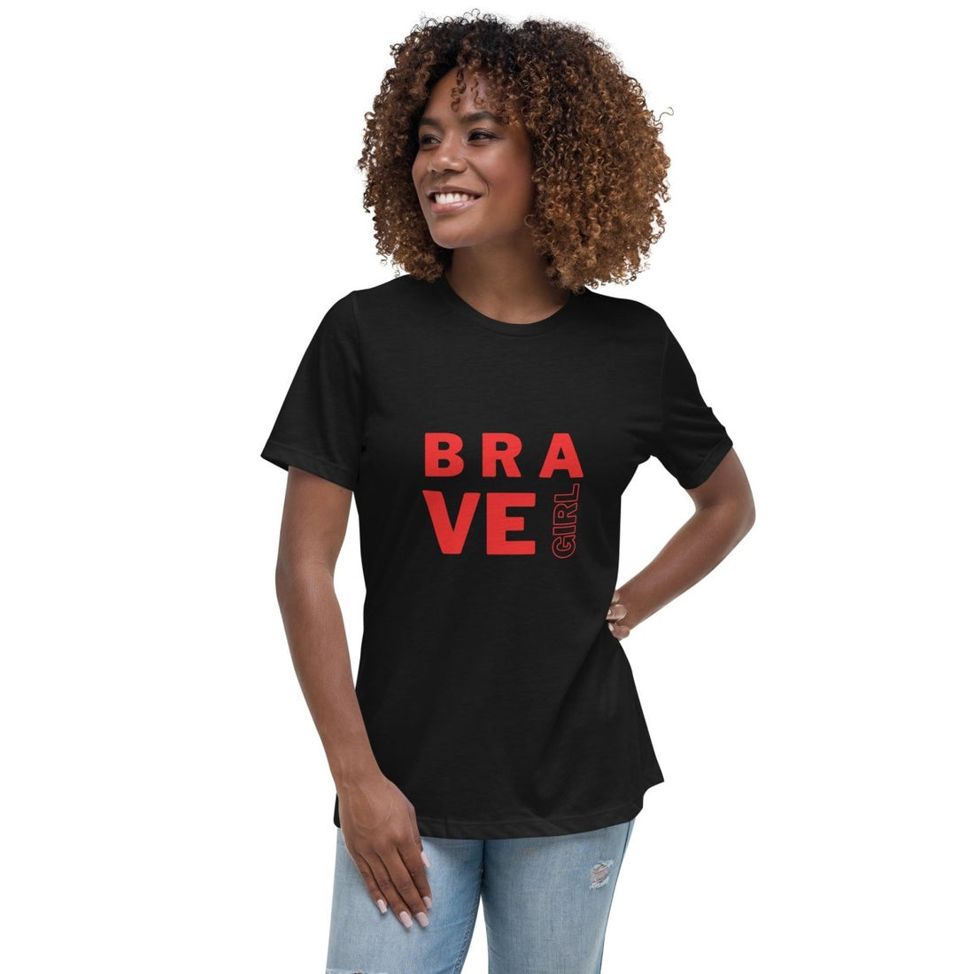.T-Shirt — NOGG Girl Brave— Women’s - No Girlie Girls