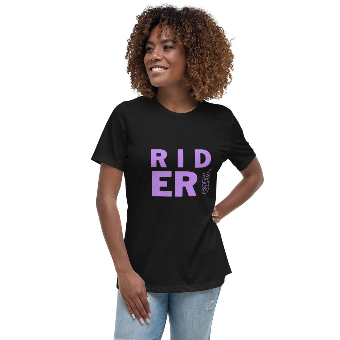 .T-Shirt — NOGG Girl Rider— Women’s - No Girlie Girls