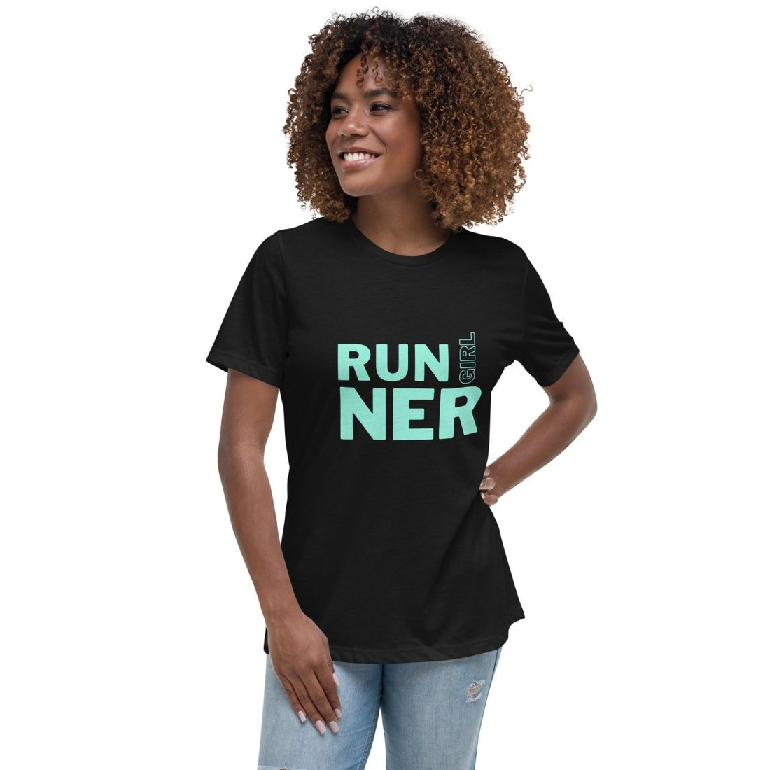 .T-Shirt — NOGG Girl Runner— Women’s - No Girlie Girls