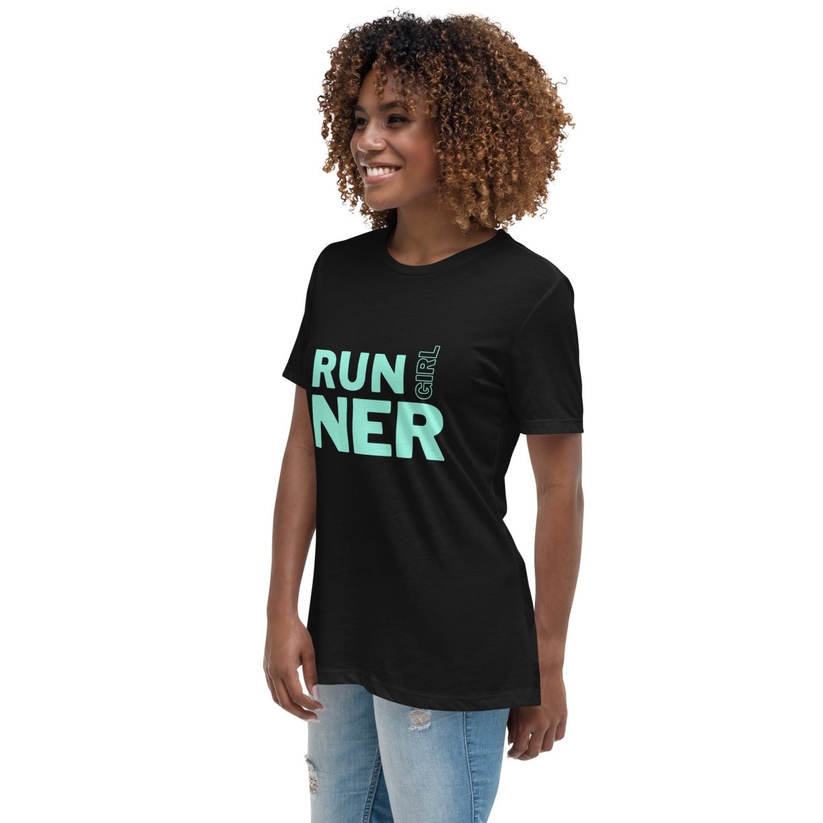 .T-Shirt — NOGG Girl Runner— Women’s - No Girlie Girls